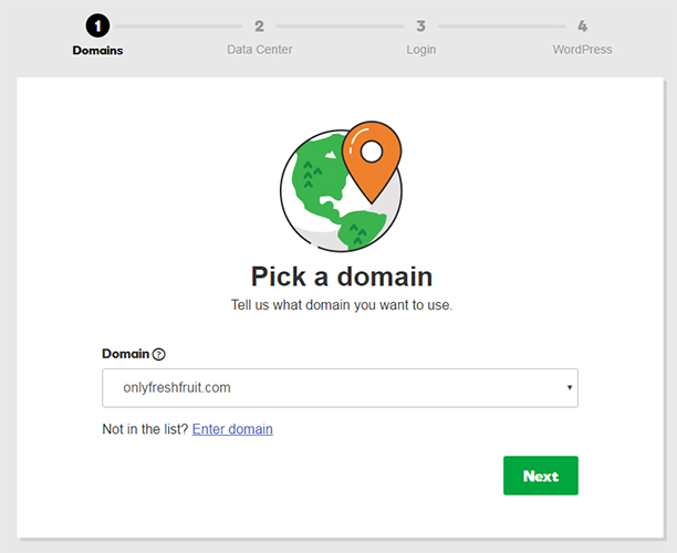 pick domain hosting